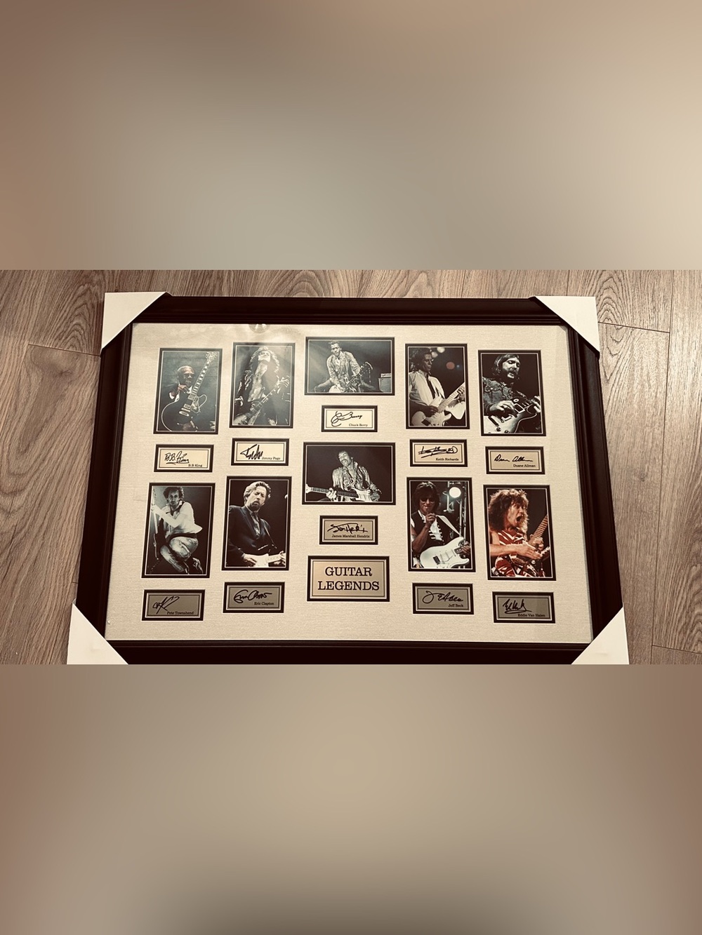 Guitar Legends - Framed Picture - 27x36 - Various Artists, New